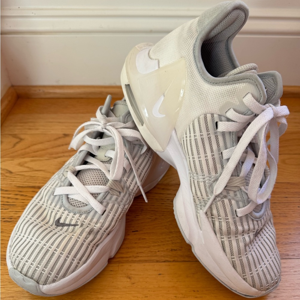 EUC! Nike LeBron Witness 6 CZ4052-102 Mens Sz 7 Summit White / Pewter Sneakers